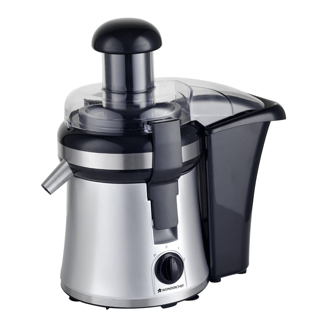Wonderchef Prato Compact Centrifugal Electric Juicer for Fruits and Vegetables, 250W| Juicer Mesh with Stainless Steel S