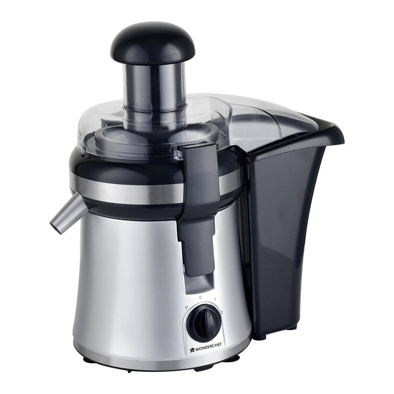 Wonderchef Prato Compact Centrifugal Electric Juicer for Fruits and Vegetables, 250W| Juicer Mesh with Stainless Steel S