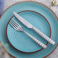 Roma Dinner Fork  - Laser Etching - Set of 6 pcs