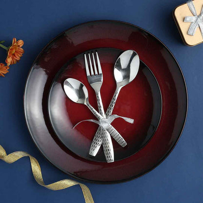 Roma Stainless Steel Cutlery Set - Set of 18 pcs