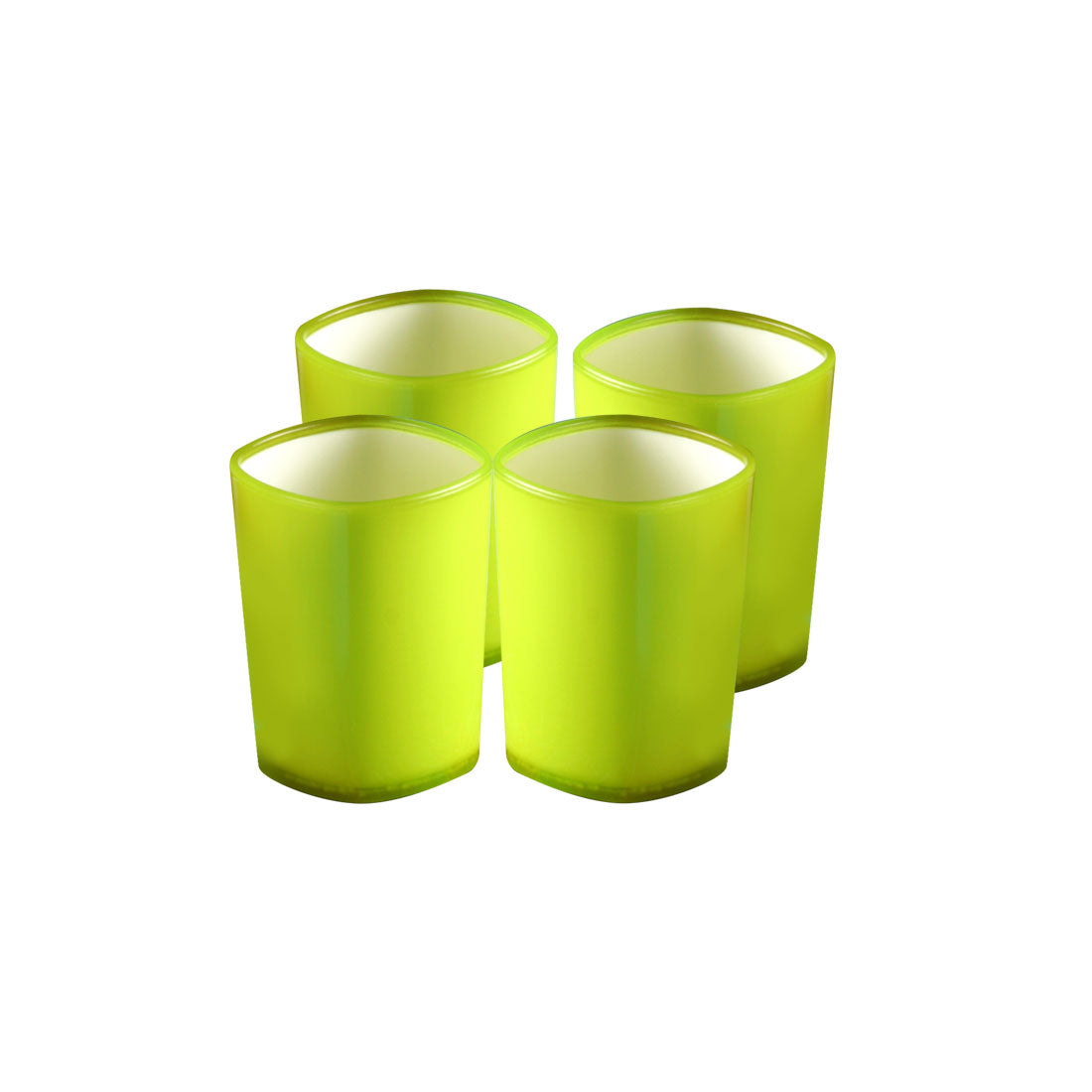 Wonderchef Servin Glass 4pc set Green