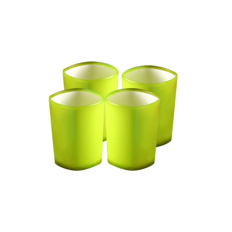 Wonderchef Servin Glass 4pc set Green