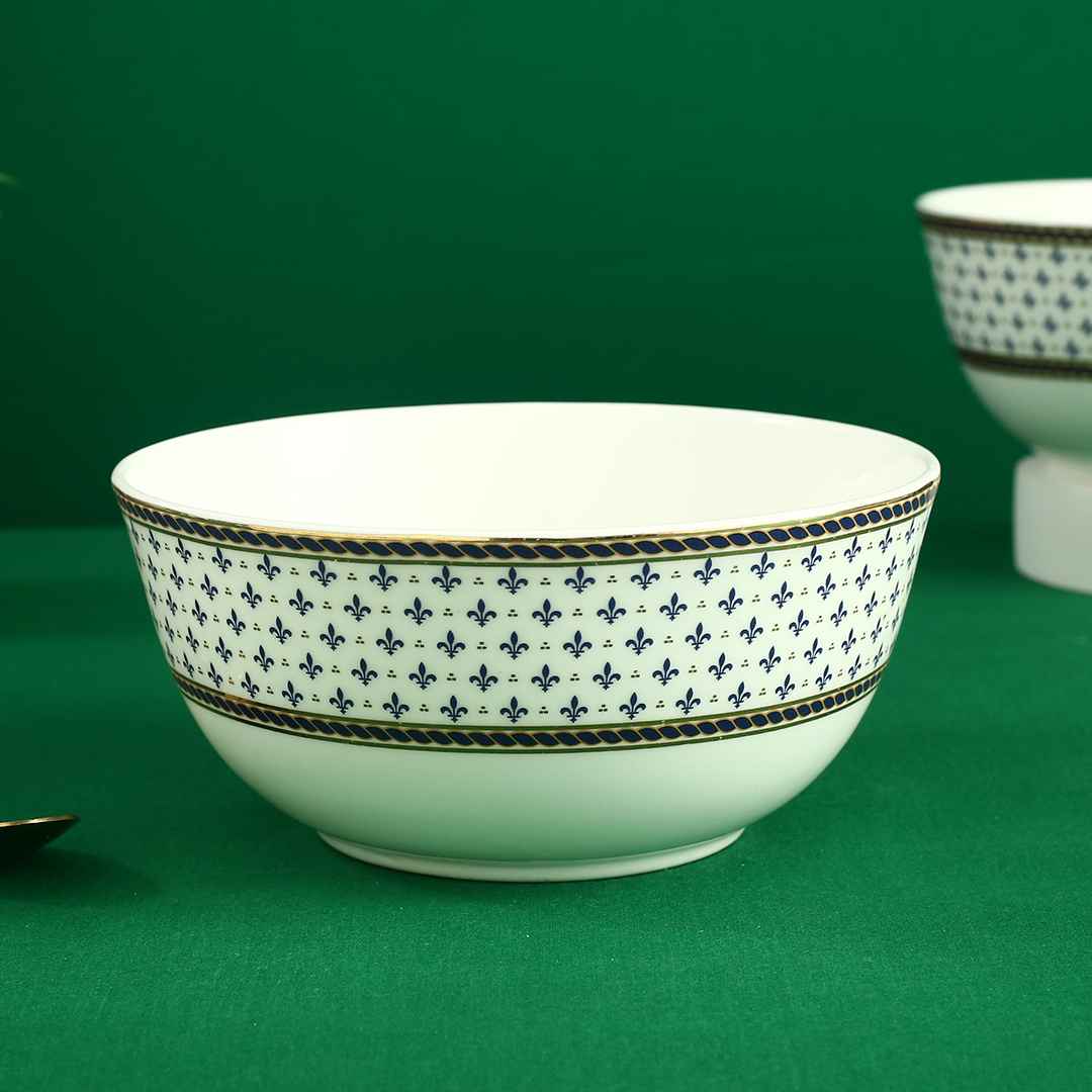 Sicilia Fine Bone China 6" Serving Bowl - Royal Blue - 1 Pc