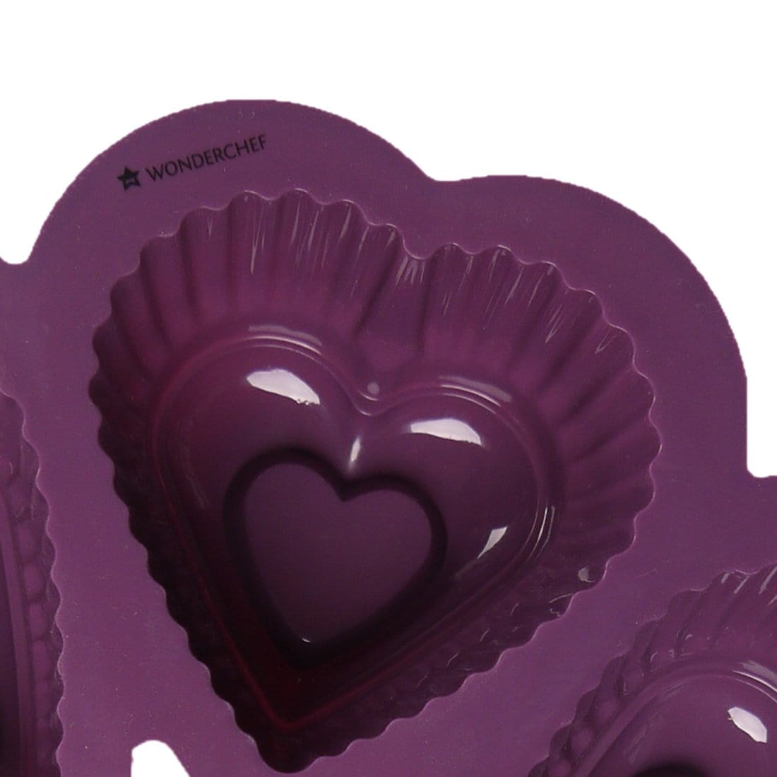 Wonderchef Silicon Heart shaped Chocolate Mould