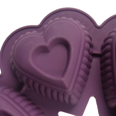 Wonderchef Silicon Heart shaped Chocolate Mould