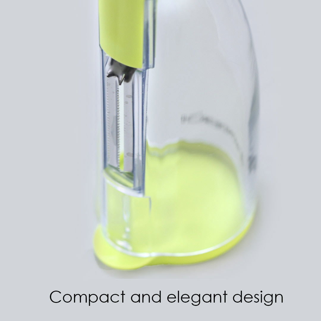 Wonderchef Smart Multifunctional Vegetable/Fruit Peeler for Kitchen with Containers, Stainless Steel Blade, Sharp