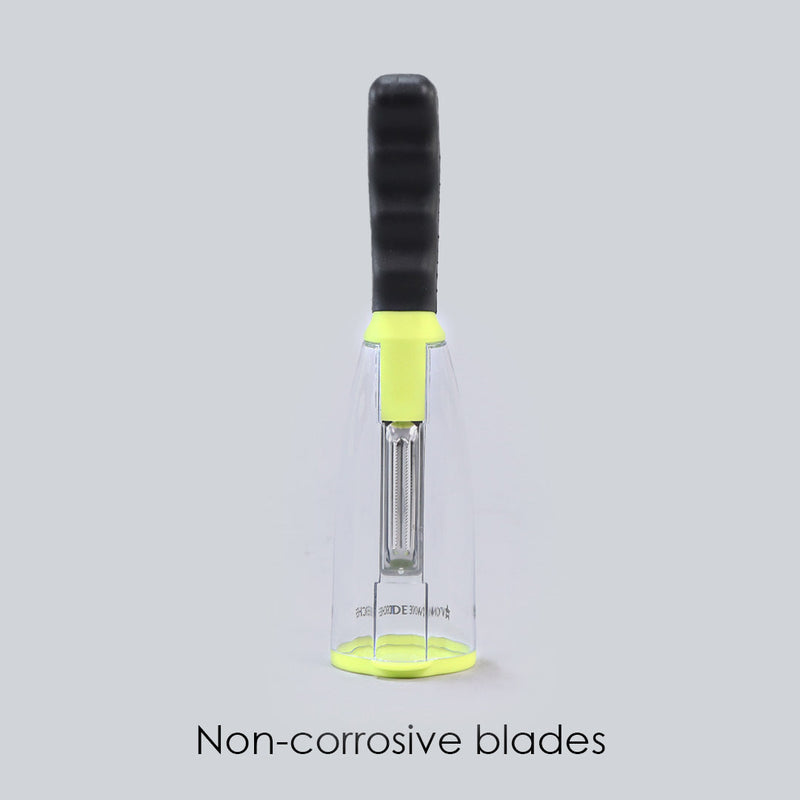 Wonderchef Smart Multifunctional Vegetable/Fruit Peeler for Kitchen with Containers, Stainless Steel Blade, Sharp