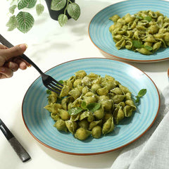 Teramo Dinner Plate Blue Set of 2