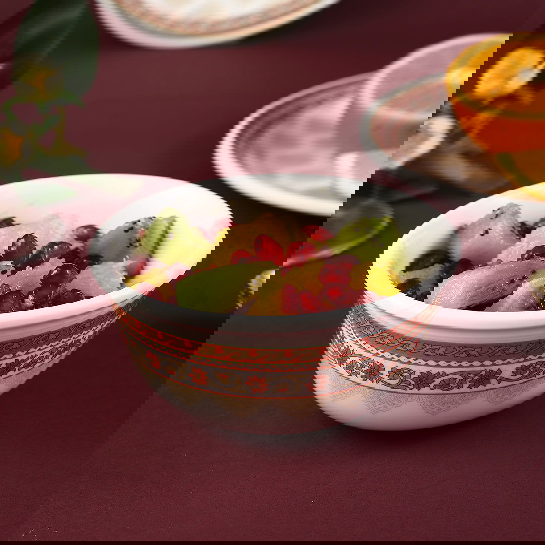 Venice Veg bowl - Royal Red (Set of 6)