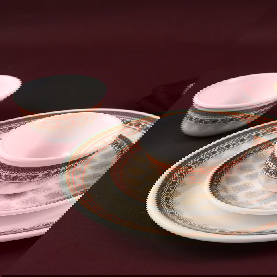 Venice Veg bowl - Royal Red (Set of 6)