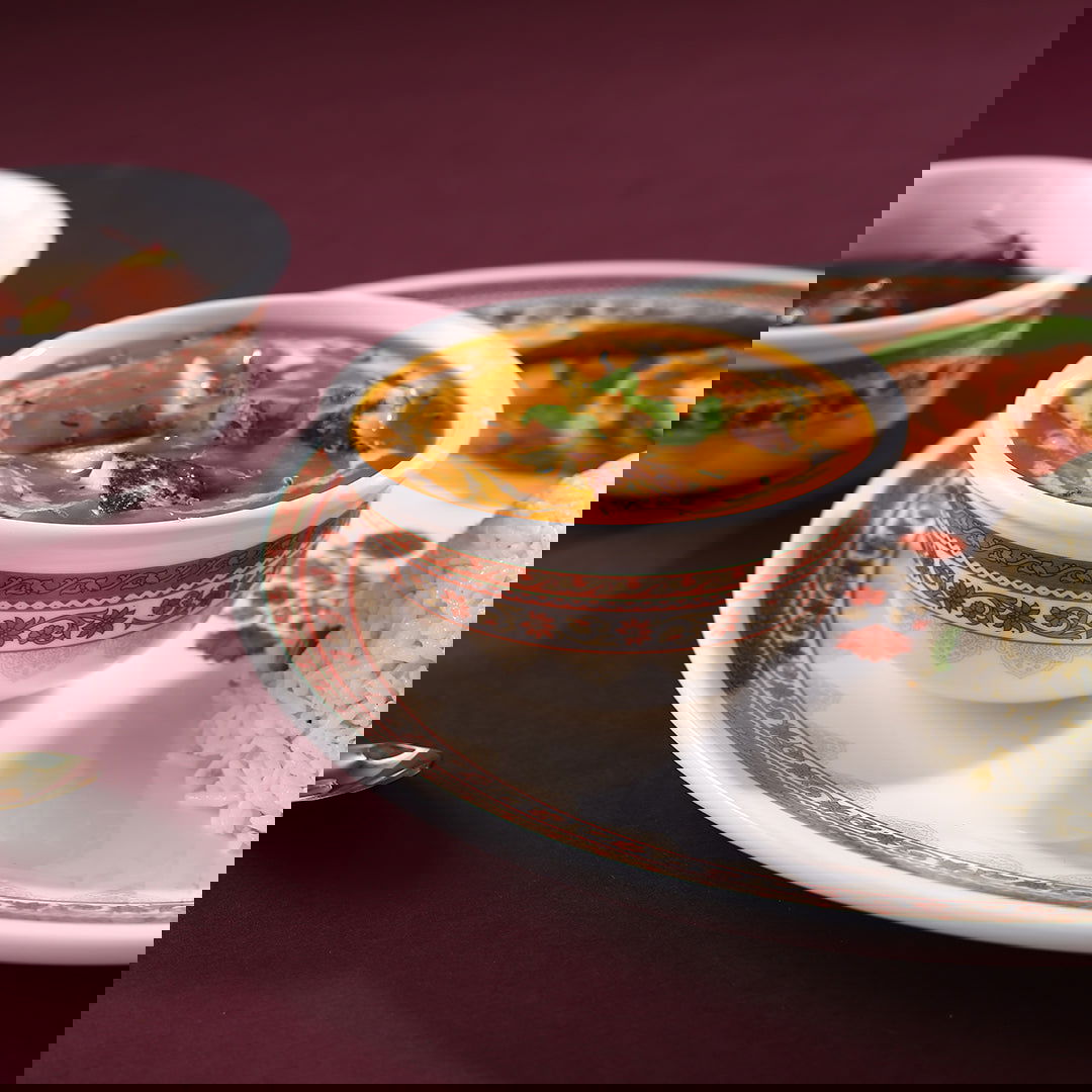 Venice Veg bowl - Royal Red (Set of 6)