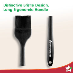Wonderchef Waterstone Silicon Brush | Stainless Steel Core | High Holding Capacity for Sauces, Glazes, Butter, Oils, Mar