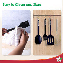 Wonderchef Waterstone Silicon Brush | Stainless Steel Core | High Holding Capacity for Sauces, Glazes, Butter, Oils, Mar