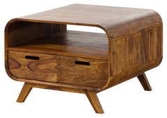Marwar Solid Sheesham Wood Coffee Table with Storage