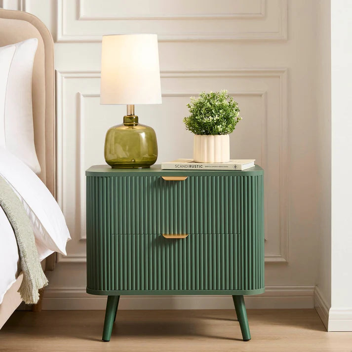 Selin 2 Drawer Bedside Table