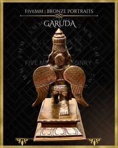 Garuda Panchaloha Bronze Icon - 6.5"