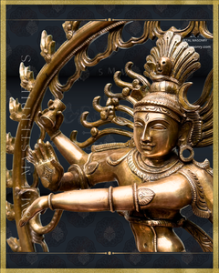 Nataraja Panchaloha Bronze Icon - 18" - Masterpieces Collection