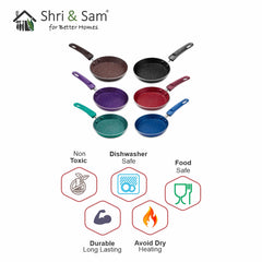 Aluminium 6 PCS Mini Fry Pan Caldera