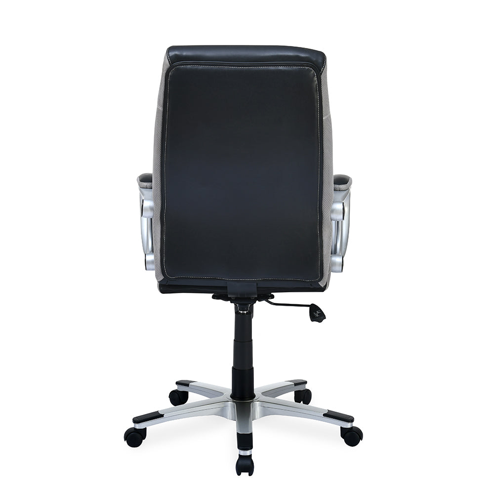 Nilkamal Travis High Back Office Chair Black/Grey)