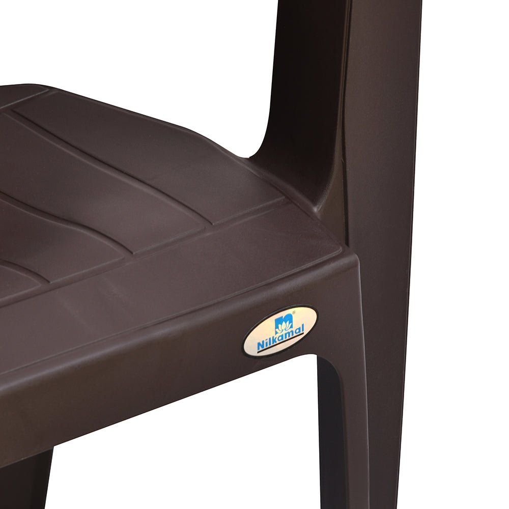 Nilkamal Trendy Plastic Chair with Arm Rest