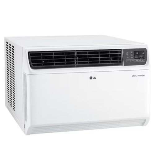 LG 1.5 Ton 3 Star DUAL Inverter Window AC | 100% Copper Tubes | Convertible 4-in-1 Cooling | Top Air Discharge | Super Silent Operation (AW-Q18WUXA, 2026 Model - New BEE Star Rated) White