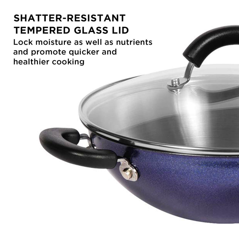 Centennial Nickel Free Stainless Steel Kadai, 22cm