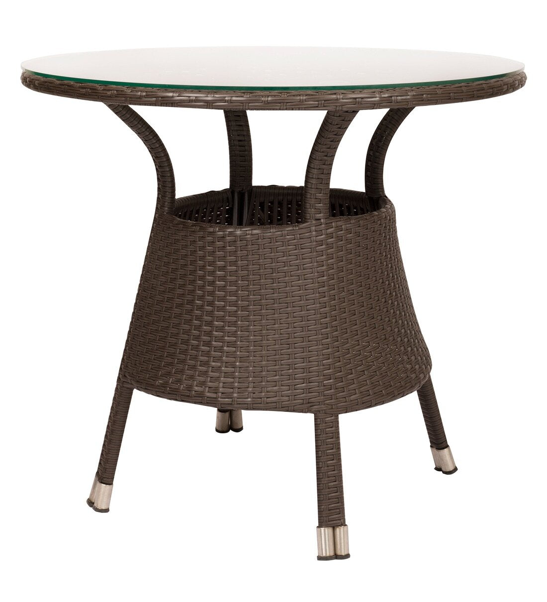 Blaze Outdoor Patio Seating Set 2 Chairs and 1 Table Set (Brown)