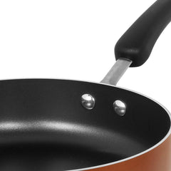 Meyer Non-Stick 4pcs Cookware Set (Sautepan + Curved Roti/Chappati Tawa + Nylon Turner)