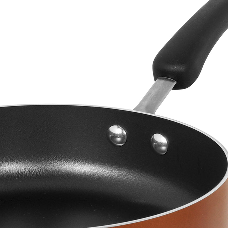 Meyer Non-Stick 4pcs Cookware Set (Sautepan + Curved Roti/Chappati Tawa + Nylon Turner)