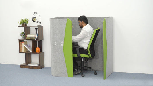 Nilkamal Workube Full (Grey / Green)