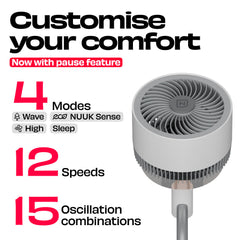 HĀLO v2 | 3D Air Circulation Fan with Mood Lamp