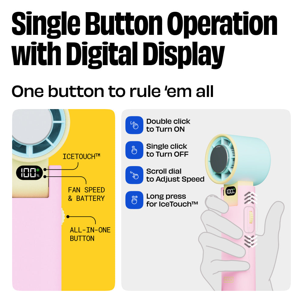 BFF | Personal Hand Fan with IceTouch™