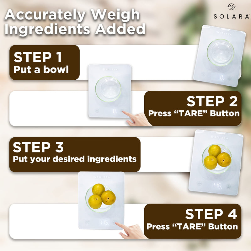 Digital Kitchen Weighing Scale - Up to 5 KGS