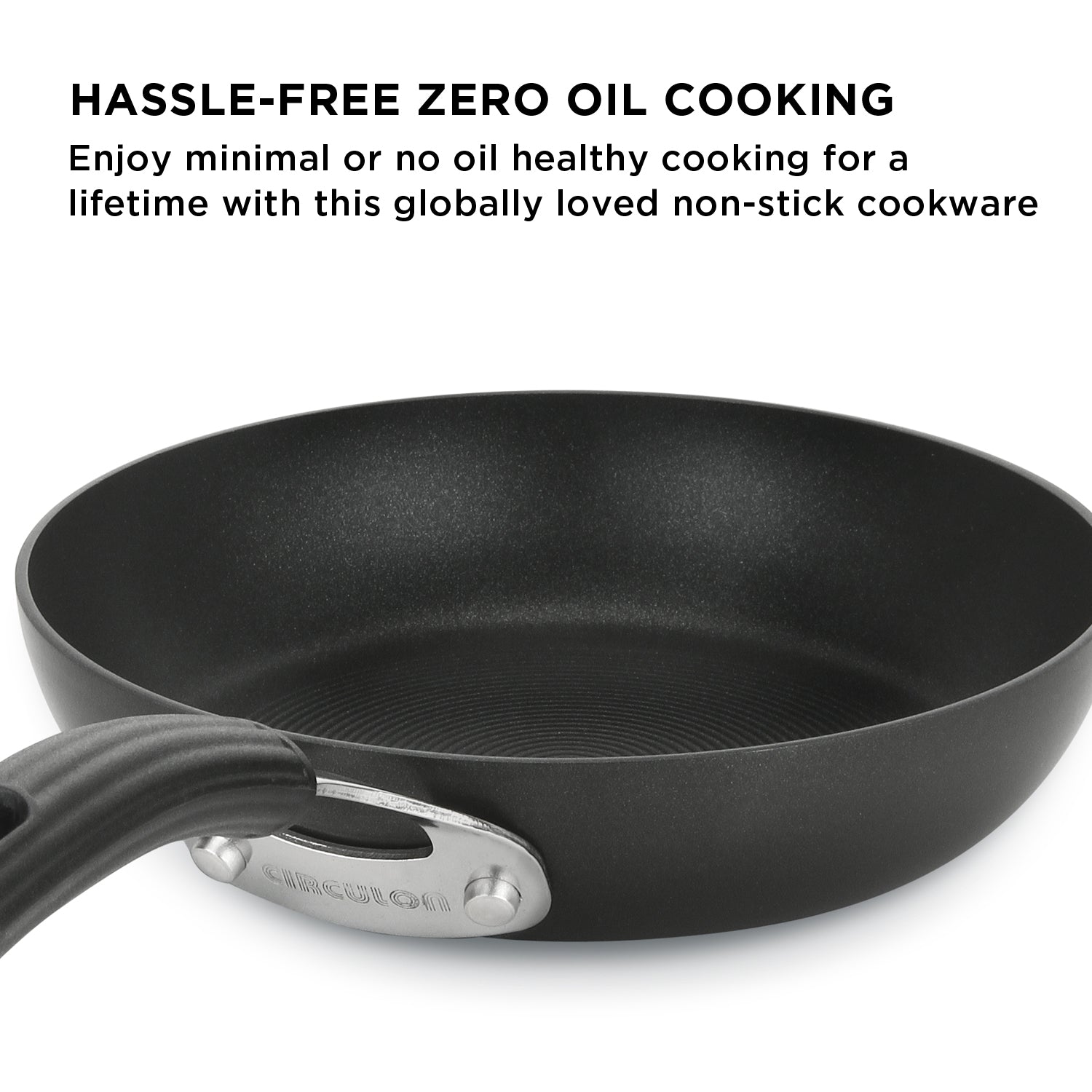 Circulon Origins 2pcs Hard Anodized + Non-Stick 20cm + 24cm Frypan Set