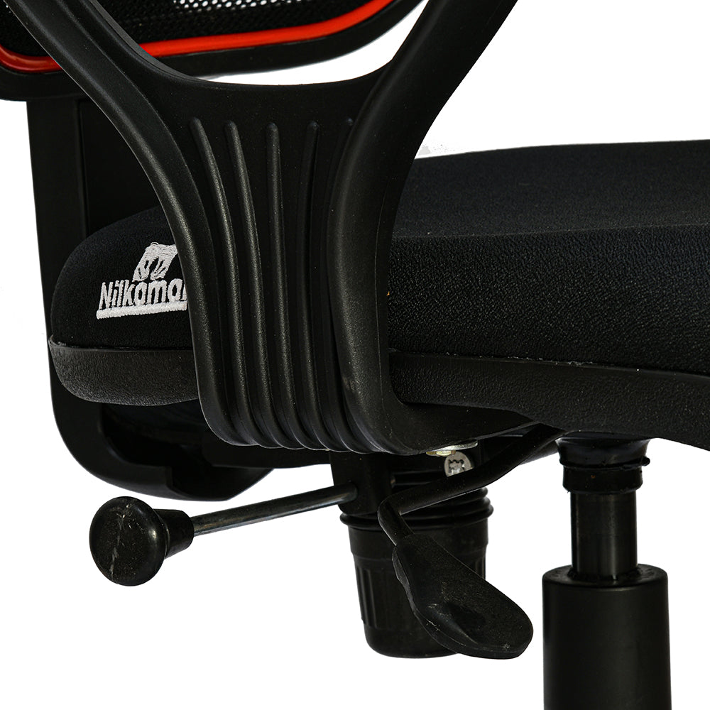 Nilkamal Calida Mesh Back Office Chair (Black)
