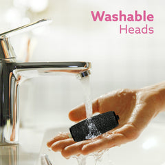 AGARO Callus Remover Replaceable Heads, 2 Pcs, Callus & Dead Skin Removal Filer, Pedicure at Home