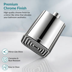 Plantex ABS Square Head Shower/4 Inch Overhead Rain Shower for Home/Hotel/Adjustable Shower Head for Bathroom - Pack of 1 (Chrome, 9011)-6