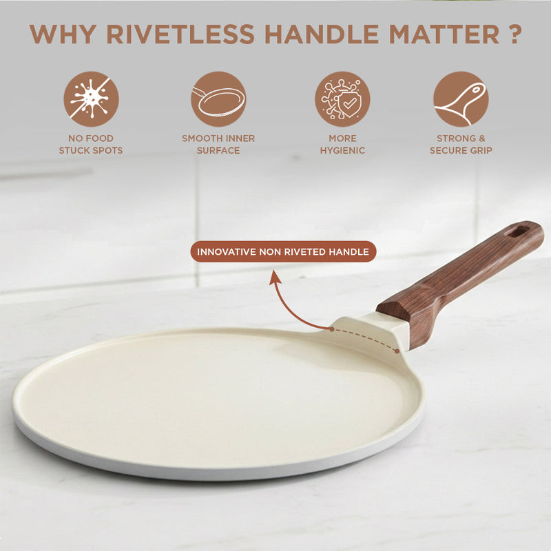 Vinod Ceravit Dosa Tawa - Washed Stone