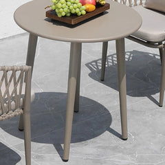 Ayla Outdoor Patio Seating Set 2 Chairs and 1 Table Set (Beige)