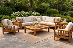 URBAN 3 Seater TEAK Wood Sofa