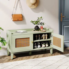 Modern Entryway Organizer Cabinet