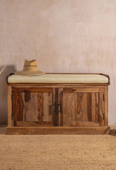 Sierra Storage Trunk with Cupboard