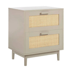 Canora 2 Drawer Bedside Table
