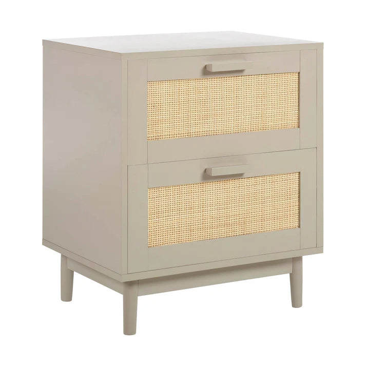 Canora 2 Drawer Bedside Table