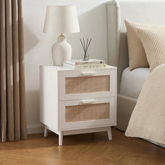 Canora 2 Drawer Bedside Table