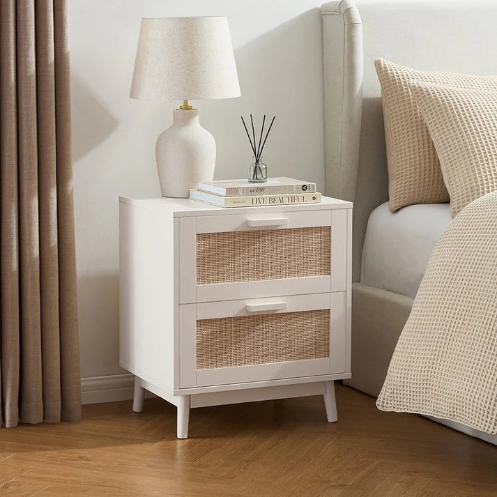 Canora 2 Drawer Bedside Table
