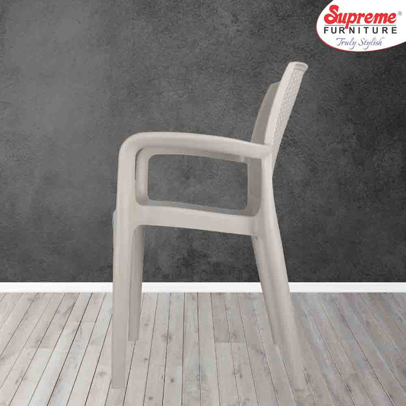 Supreme Texas Plastic With-Arm Chair