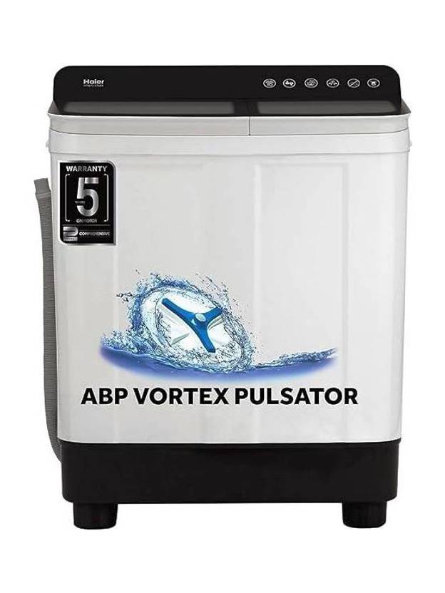 Haier 7 kg Semi Automatic Top Load Washing Machine Black (HTW70-178BKN)