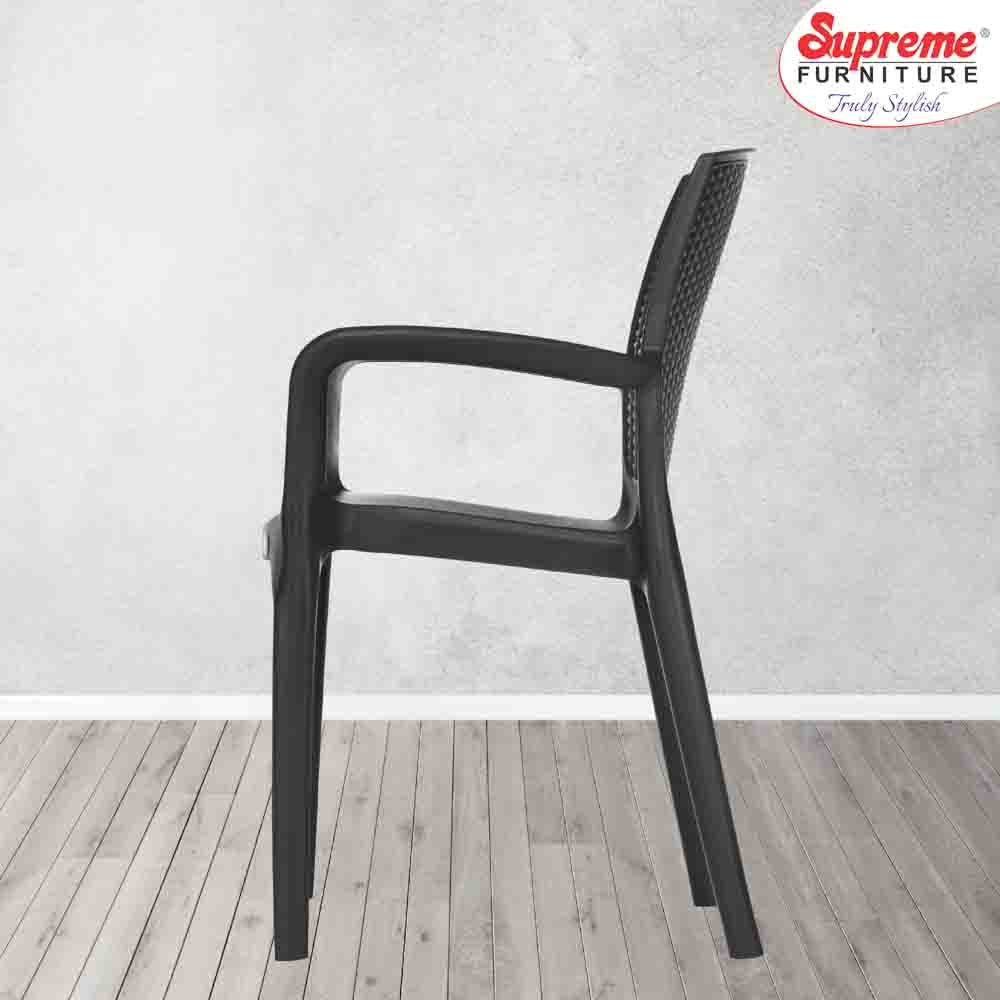 Supreme Empire Plastic With-Arm Chair