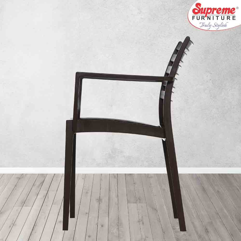 Supreme Empire Plastic With-Arm Chair